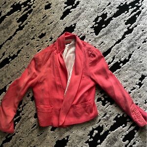 Alice + Olivia Vibrant Pink Blazer